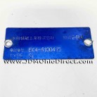 JDM EK4 Civic Si VIN Tag